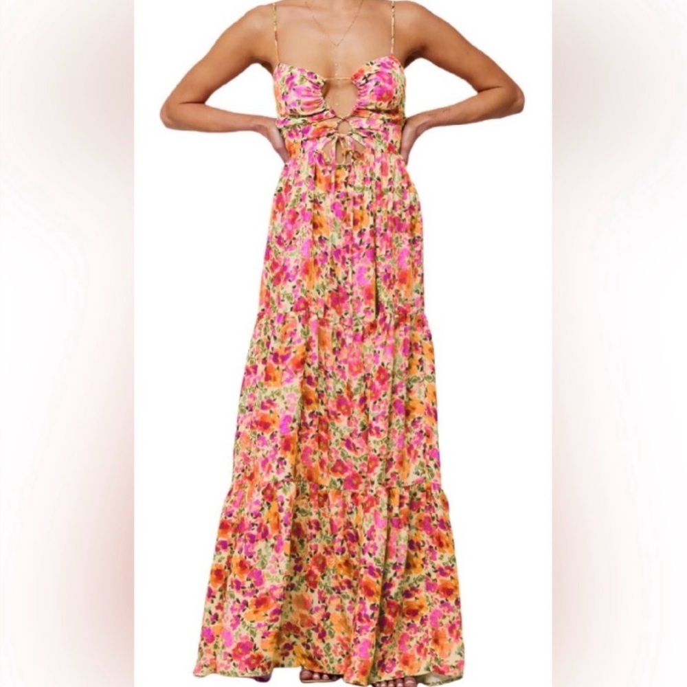 Floral Sleeveless Dress